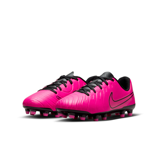 Nike Jr. Tiempo Legend 10 Club Pink Soccer Cleats