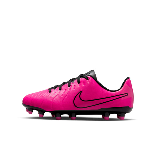 Nike Jr. Tiempo Legend 10 Club Pink Soccer Cleats