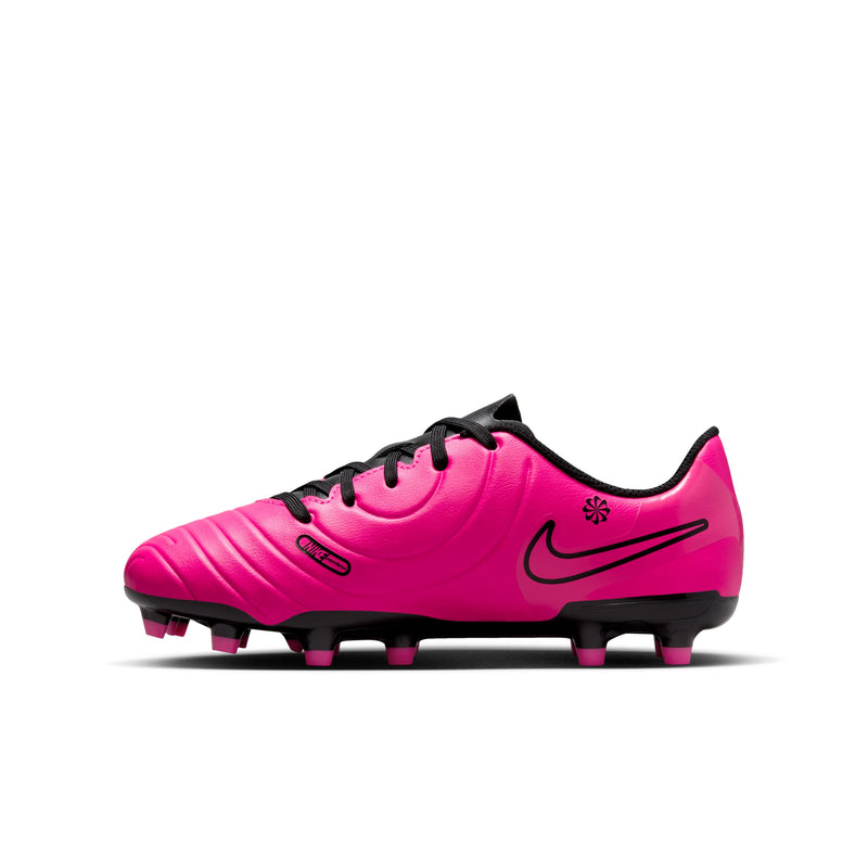 Load image into Gallery viewer, Nike Jr. Tiempo Legend 10 Club Pink Soccer Cleats
