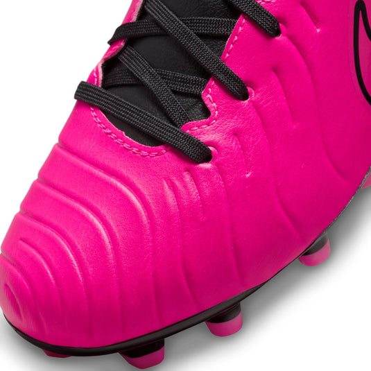 Nike Jr. Tiempo Legend 10 Club Pink Soccer Cleats