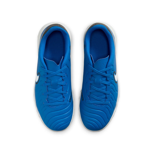 Nike Jr. Tiempo Legend 10 Club Blue Turf Soccer Shoes