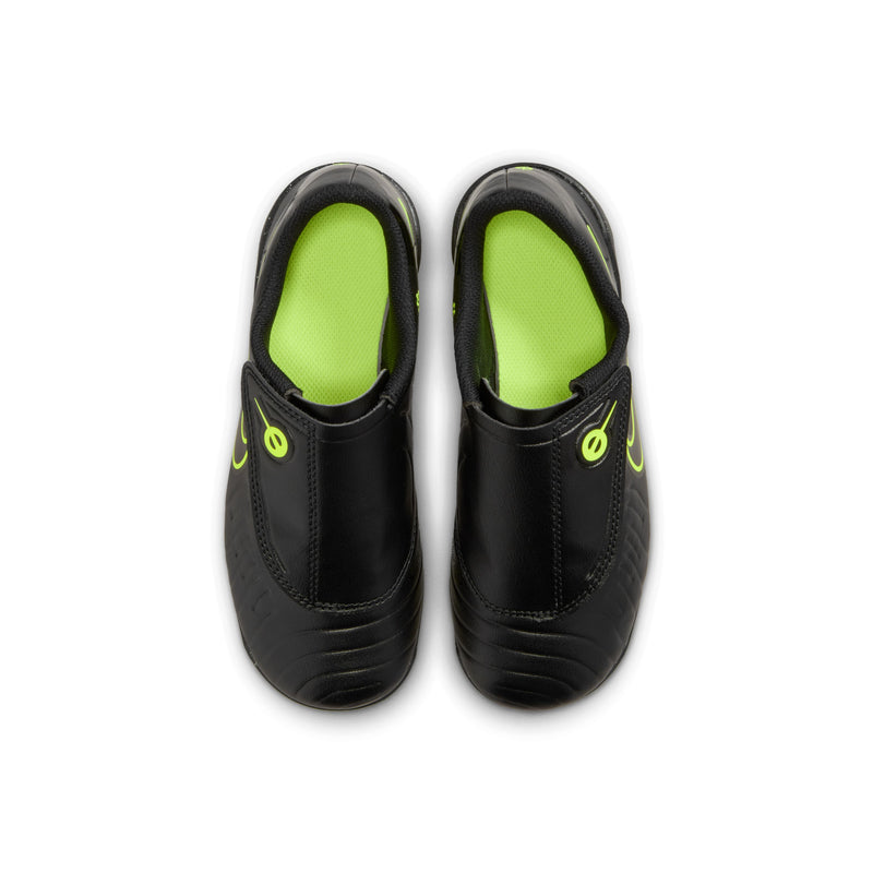 Load image into Gallery viewer, Nike Jr. Tiempo Legend 10 Club Black Velcro Soccer Cleats
