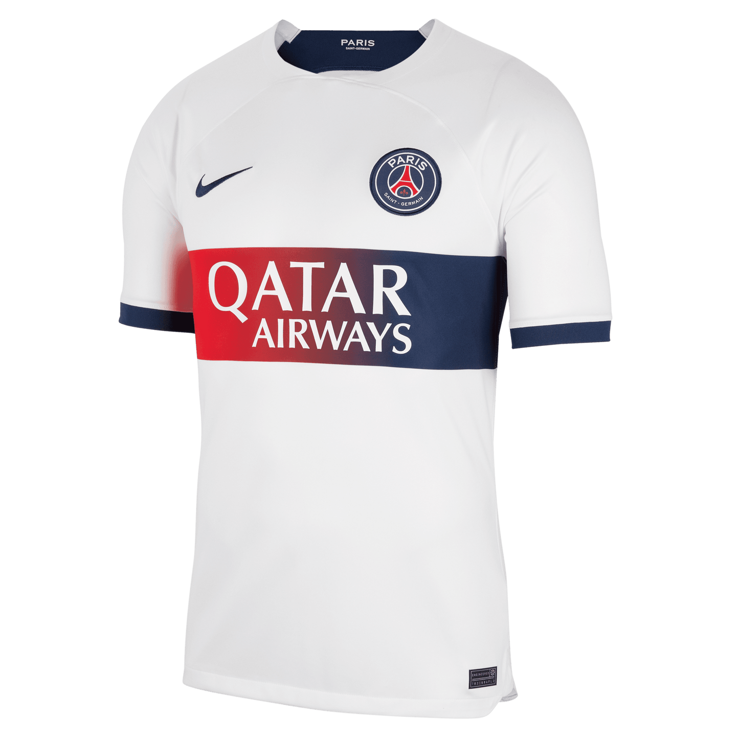 Nike Men's Paris Saint-Germain 2023/24 Away Jersey Mbappe #7 Official