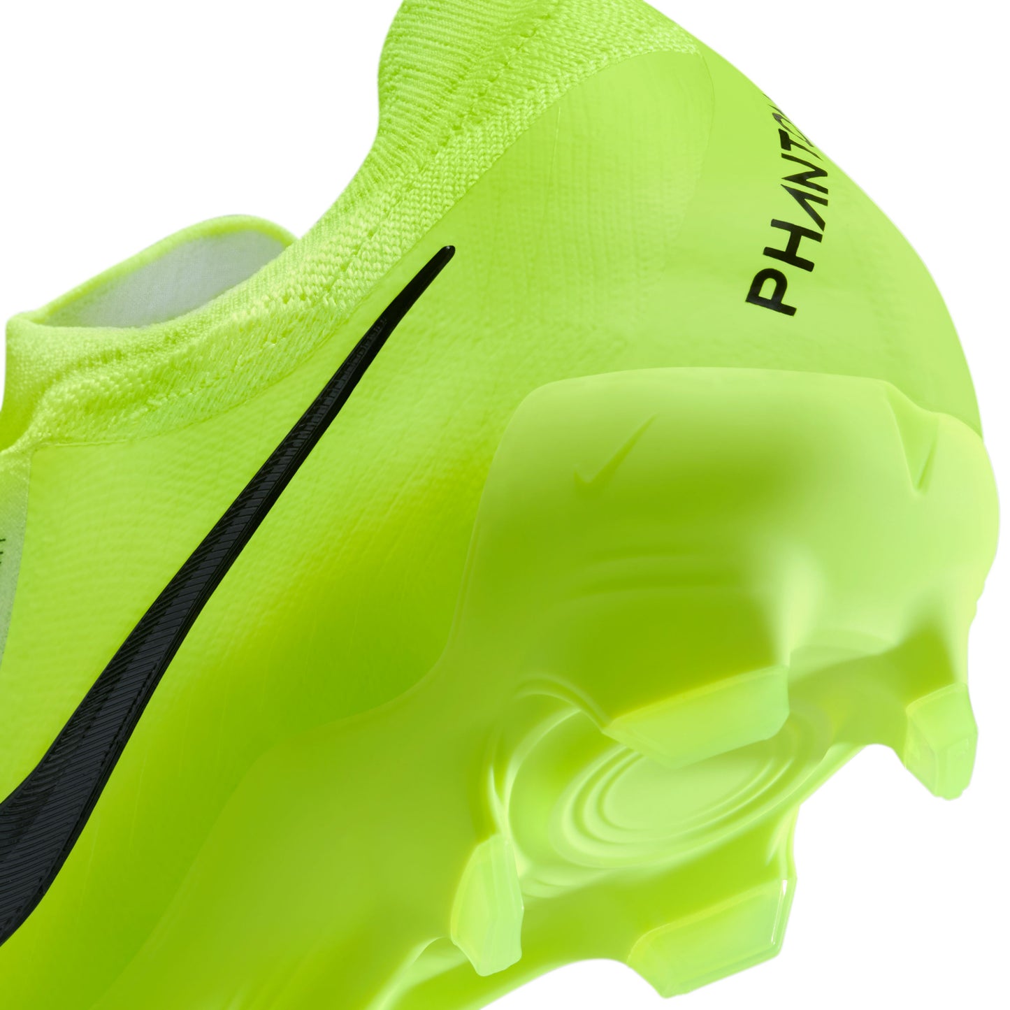 Nike Phantom GX 2 Pro FG Low-Top Soccer Cleats Metalic Silver Volt Black