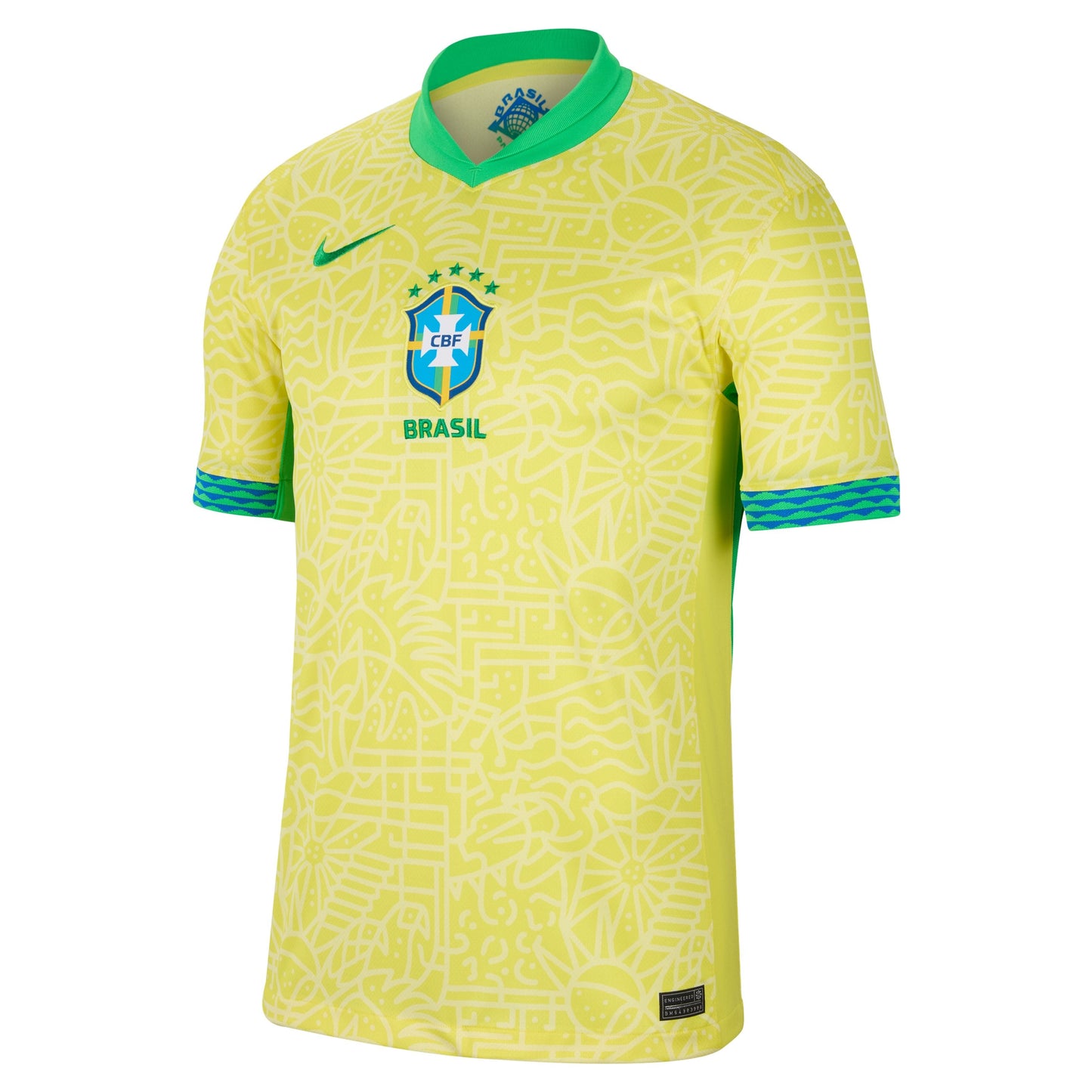 Nike Brazil 2024 Stadium Home Men's Jersey Pele #10