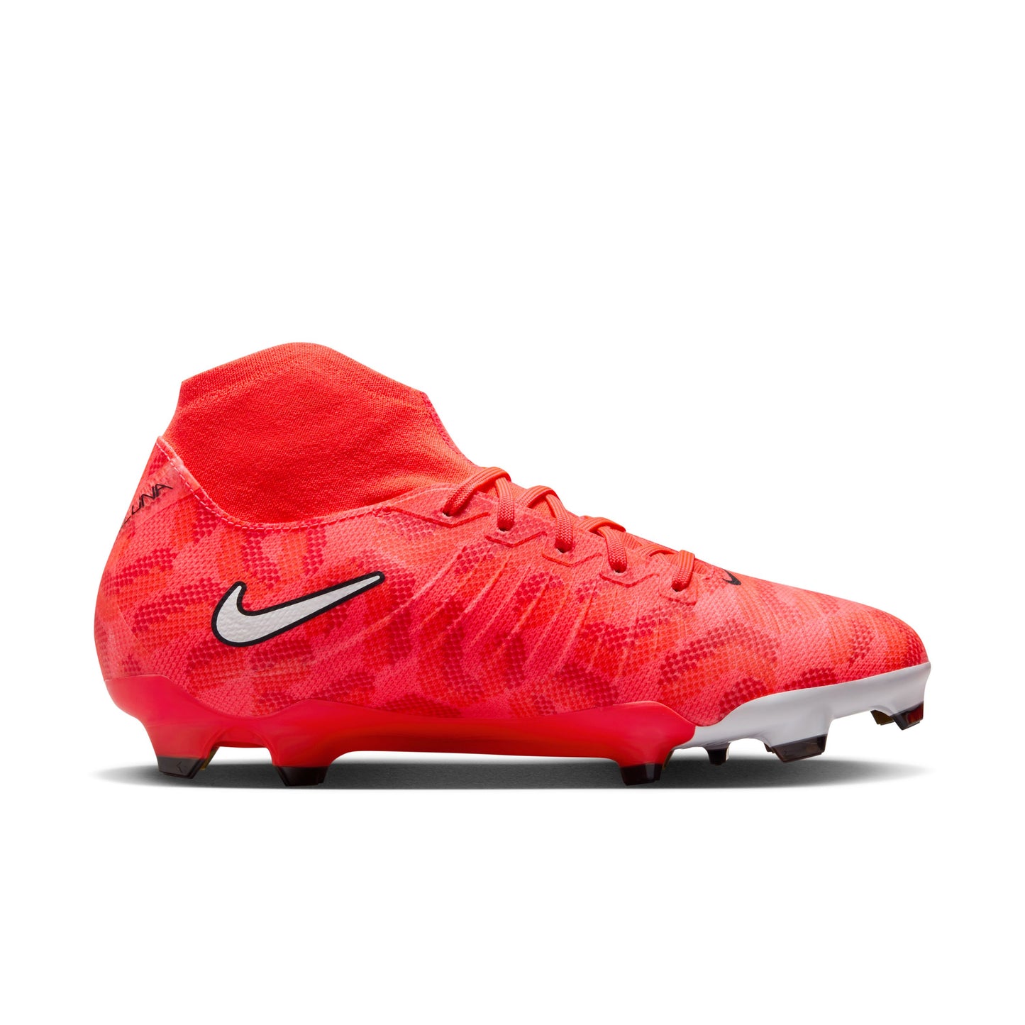 Nike Phantom Luna FG Soccer Cleats Crimson White