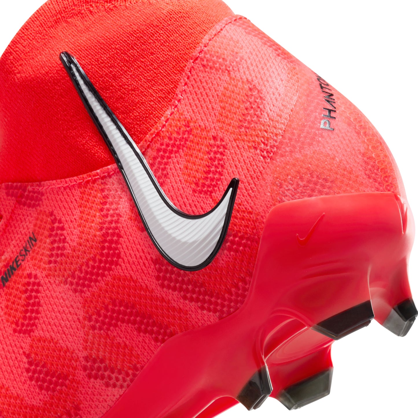 Nike Phantom Luna FG Soccer Cleats Crimson White