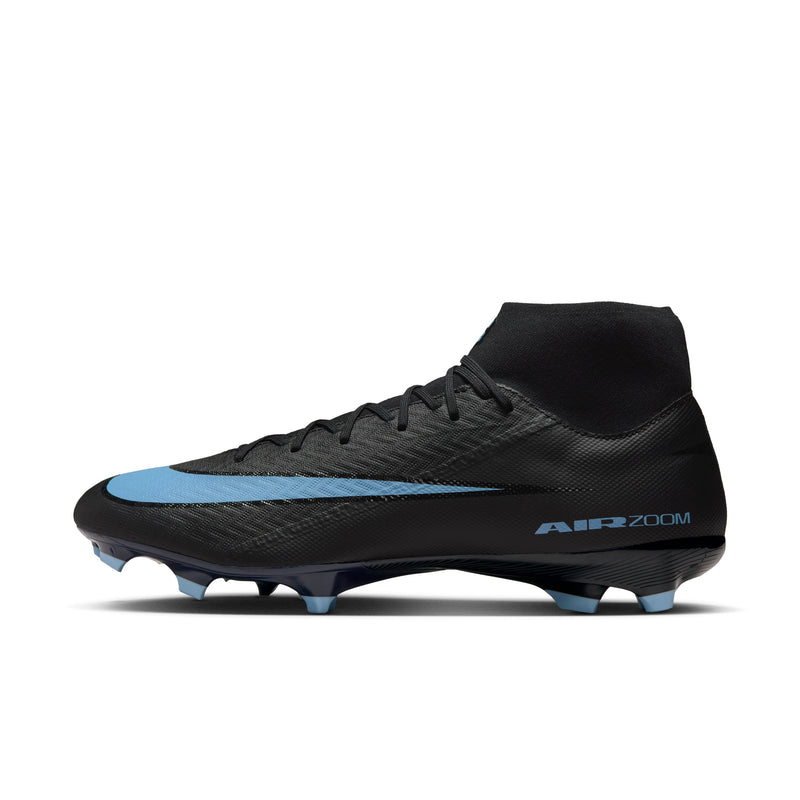 Load image into Gallery viewer, Nike Mercurial Superfly 10 Academy FG Black Sky Blue
