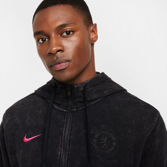 Nike Chelsea FC Zip Hoodie Black Pink – Strictly Soccer Shoppe