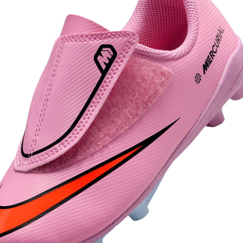 Load image into Gallery viewer, Nike Jr. Mercurial Vapor 16 Club Velcro Magic Flamingo
