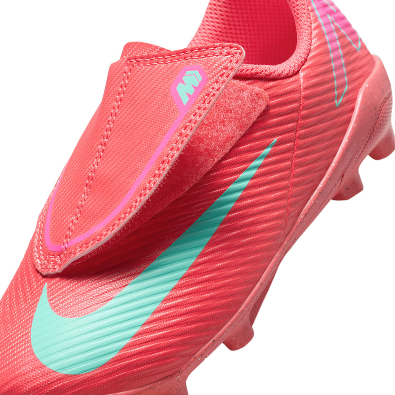 Load image into Gallery viewer, Nike Jr. Mercurial Vapor 16 Club Velcro Ember Glow Red
