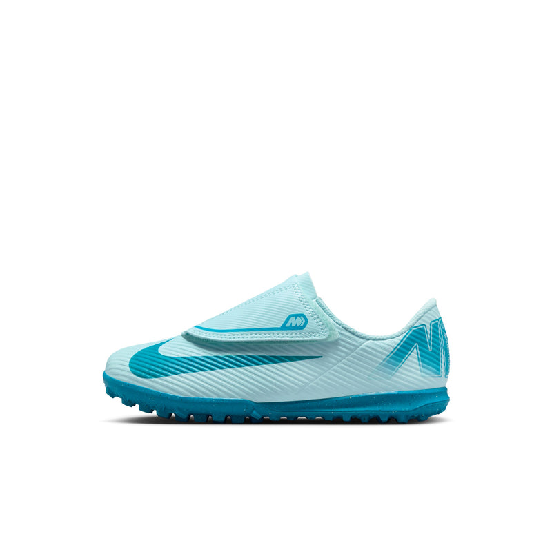 Load image into Gallery viewer, Nike Jr. Velcro Vapor 16 Club Turf Glacier Blue
