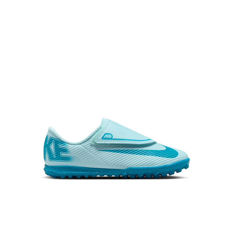 Load image into Gallery viewer, Nike Jr. Velcro Vapor 16 Club Turf Glacier Blue
