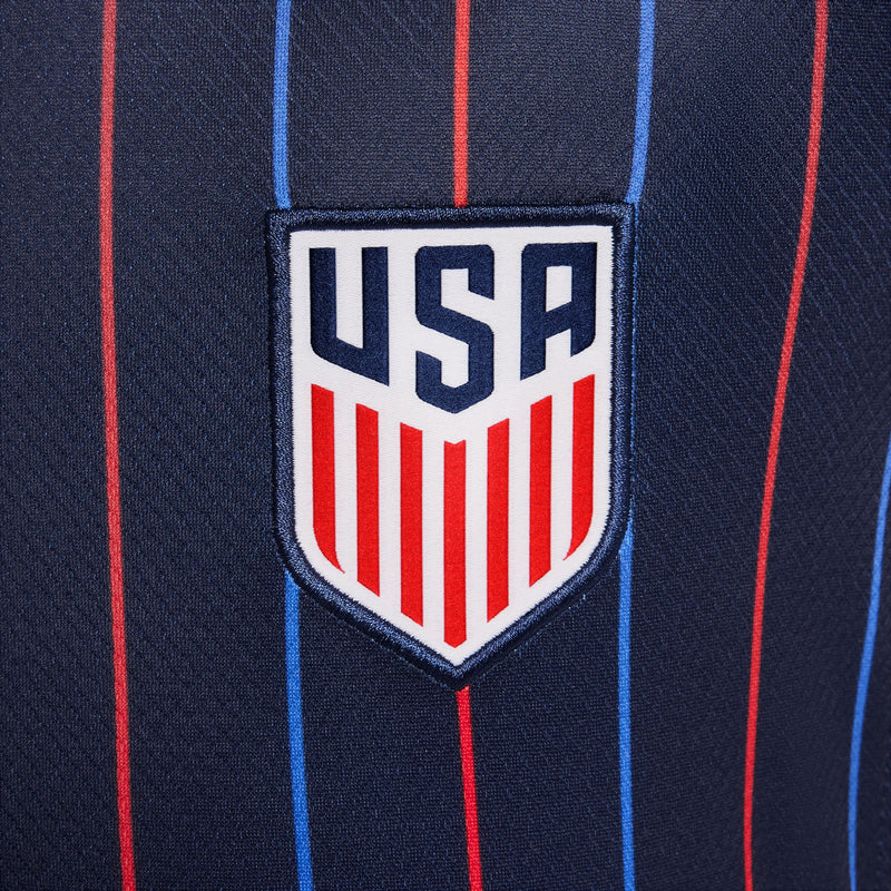 Load image into Gallery viewer, Nike Youth USA 2025 Away Jersey Black Pulisic #10 Standard  font
