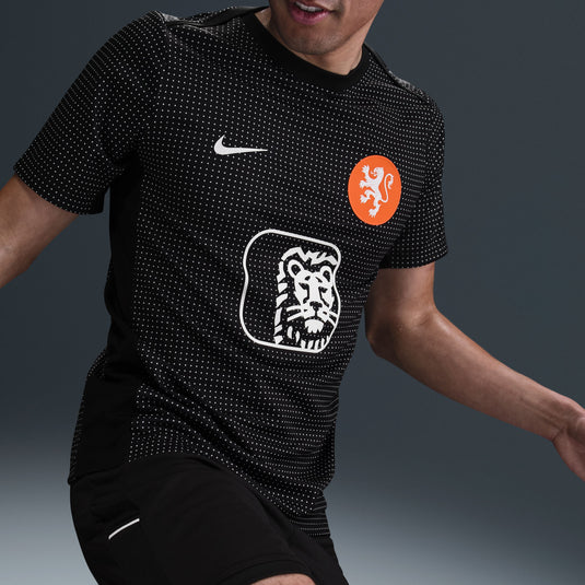 Nike Netherlands Academy Pro Pre-Match Short-Sleeve Top