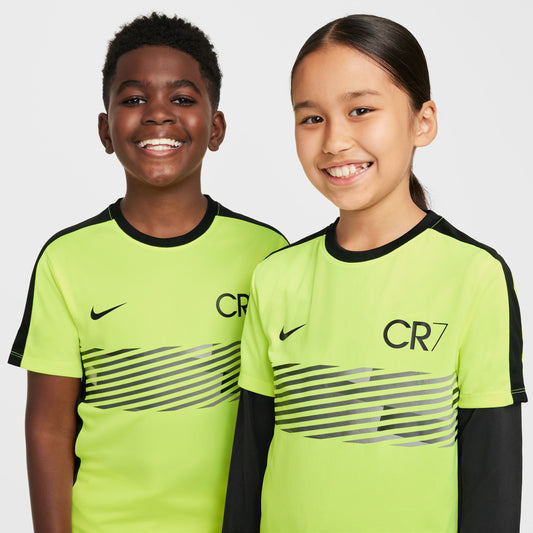 Nike CR7 Academy C. Ronaldo Youth Jersey Volt Yellow