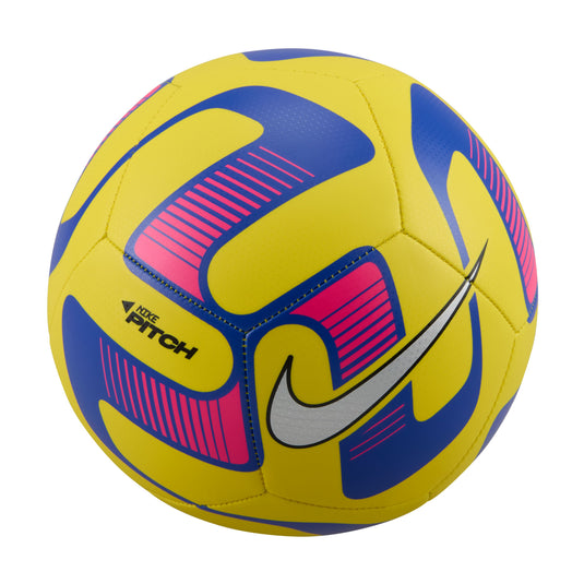 Nike Pitch Soccer Ball Yellow Pink