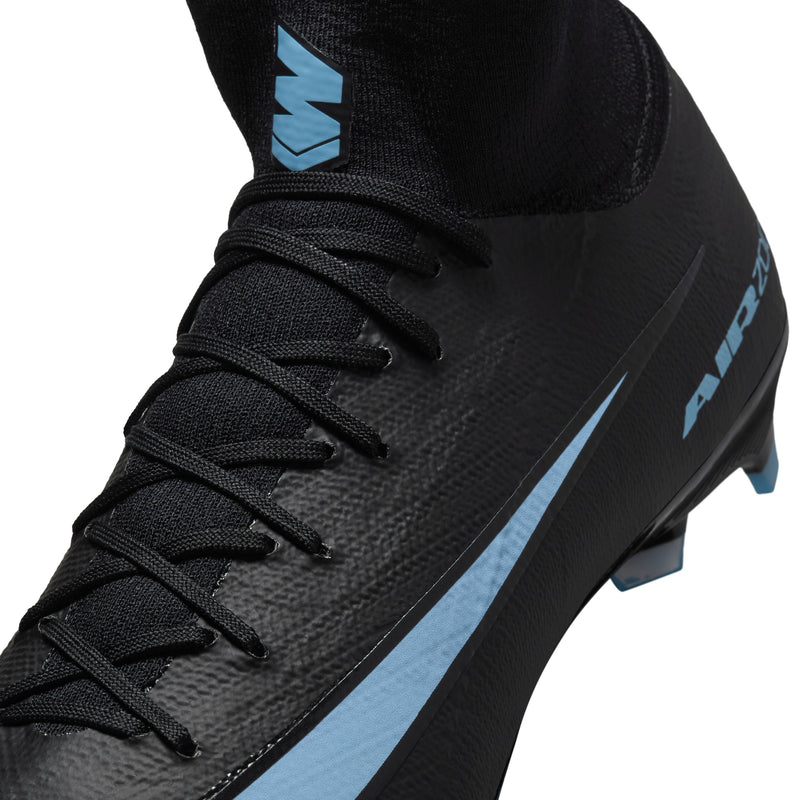 Load image into Gallery viewer, Nike Mercurial Superfly 10 Pro FG Black Ice Blue

