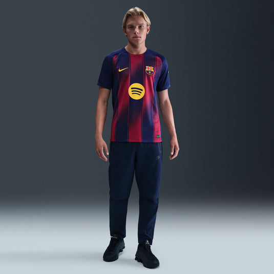 Men's FC Barcelona 2025/26 Stadium Home Jersey
