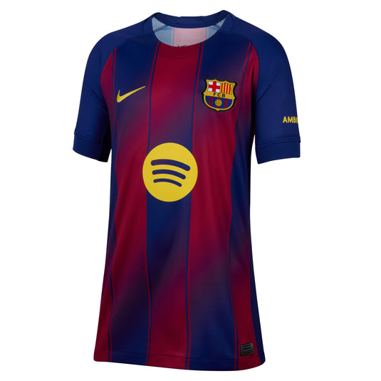 Youth FC Barcelona Home Jersey 2025/26