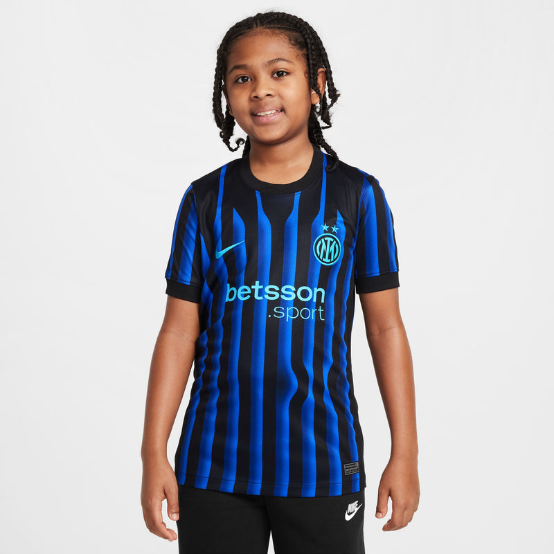 Load image into Gallery viewer, Nike Youth Inter Milan 2025/26 Stadium Home Jersey
