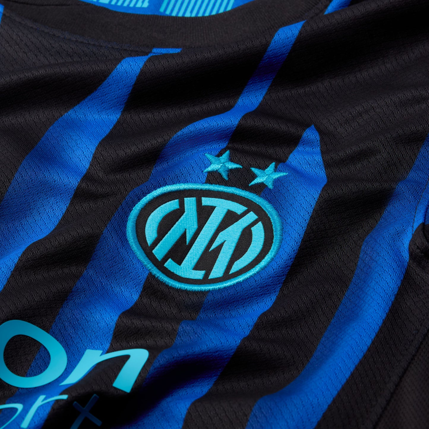 Nike Youth Inter Milan 2025/26 Stadium Home Jersey
