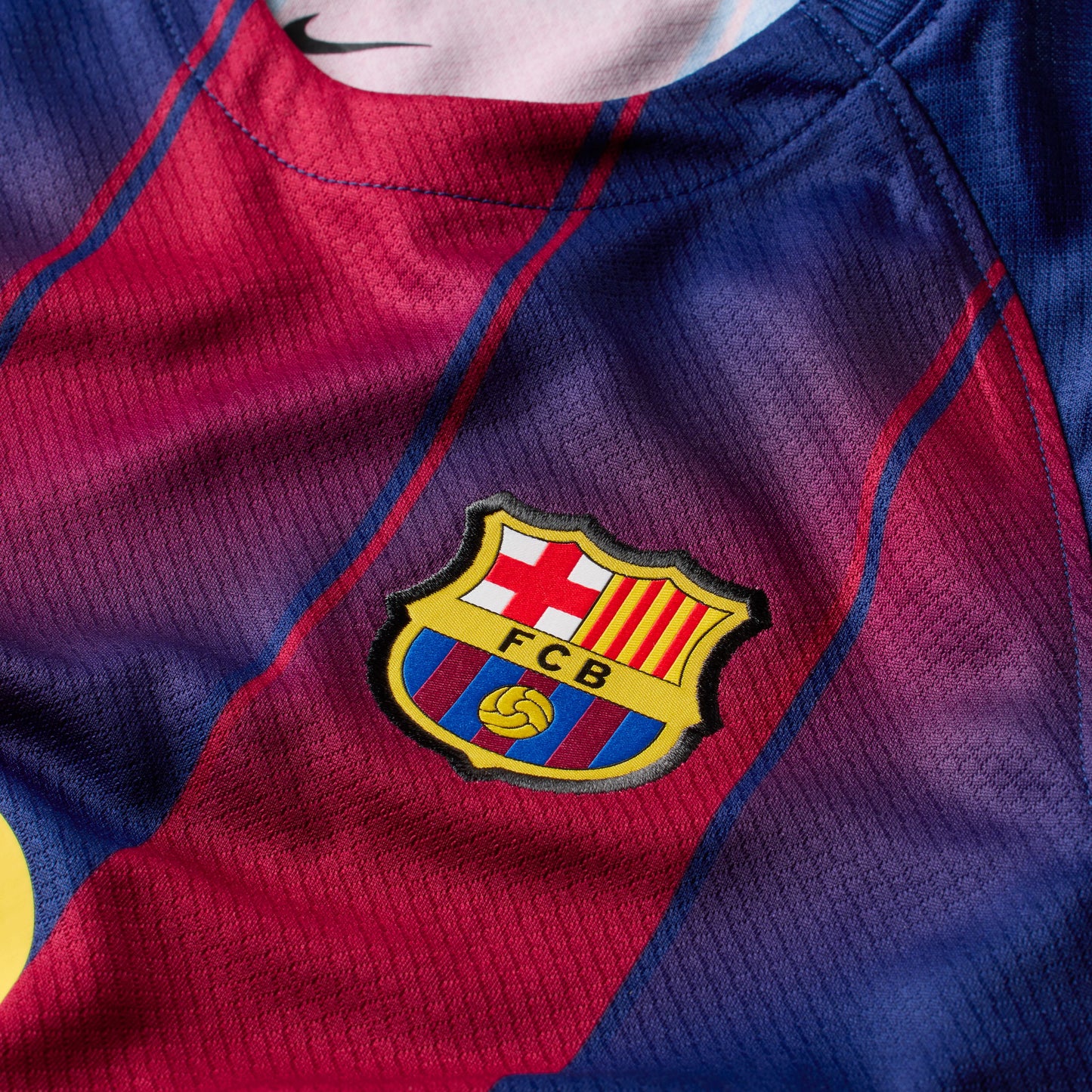 FC Barcelona 2025/26 Home Little Kids' 3-Piece Kit