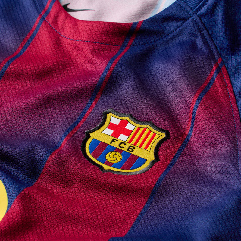 Load image into Gallery viewer, Lamine Yamal #10 FC Barcelona 2025/26 Home Little Kids' 3-Piece Kit
