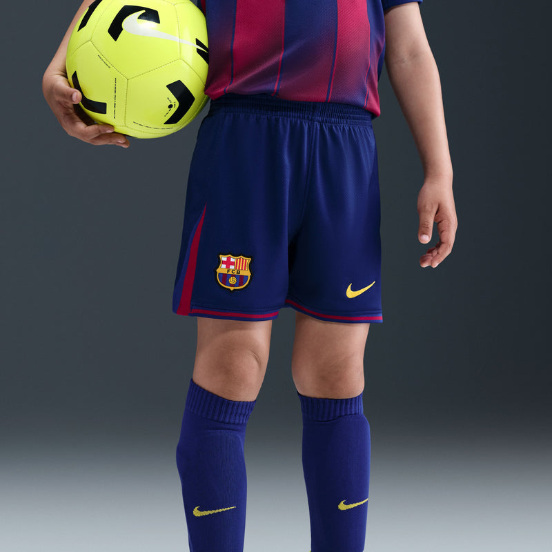 Load image into Gallery viewer, Lamine Yamal #10 FC Barcelona 2025/26 Home Little Kids' 3-Piece Kit
