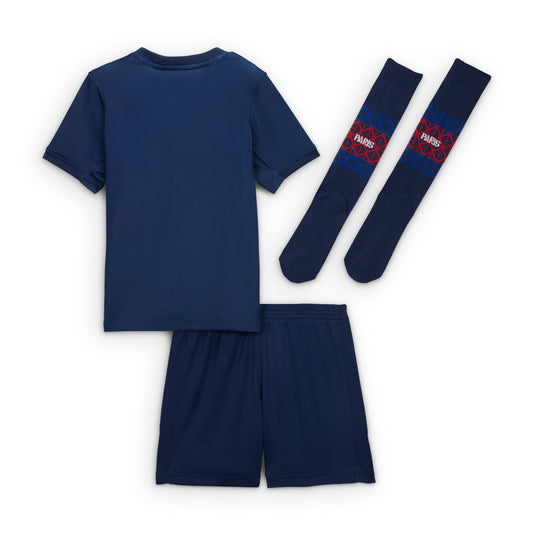 Nike Little Kids PSG Jersey Short Socks Set 2025/26