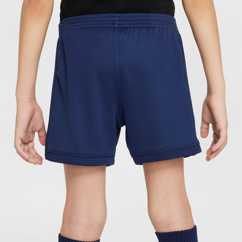 Load image into Gallery viewer, Nike Little Kids PSG Jersey Short Socks Set 2025/26
