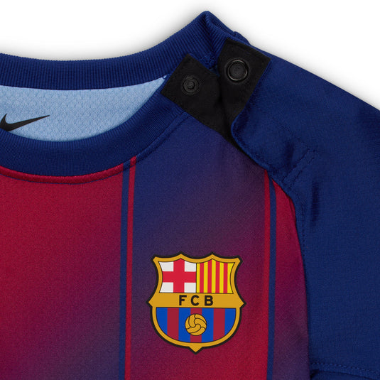 FC Barcelona 2025/26 Home Baby/Toddler 3-Piece Kit