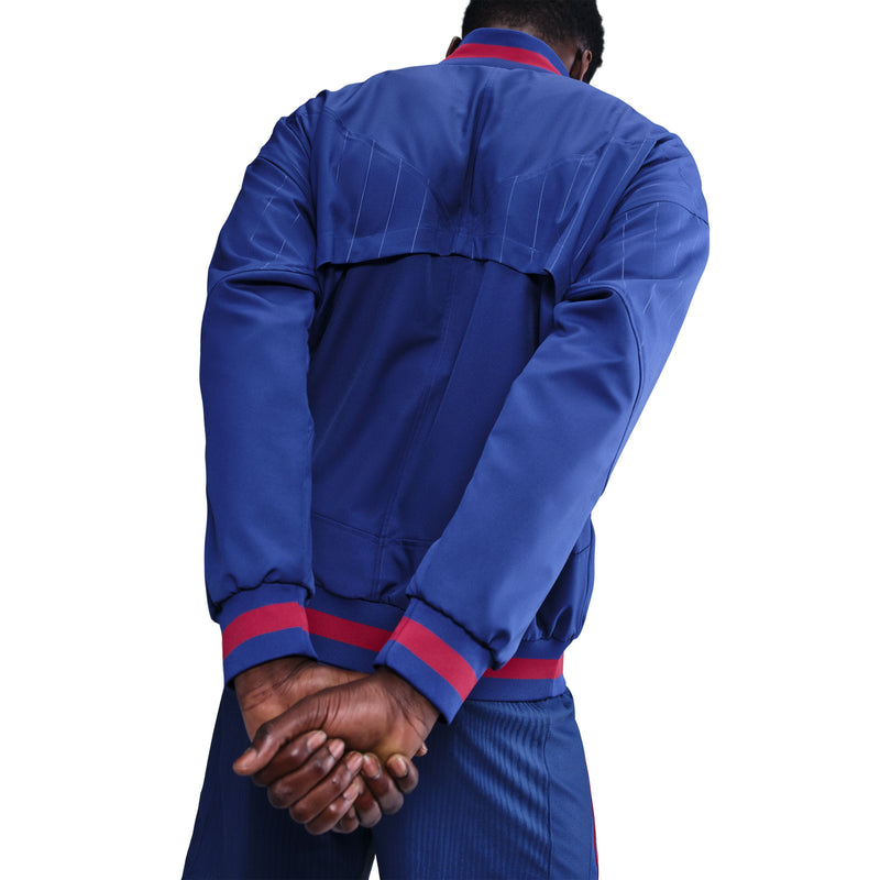 Load image into Gallery viewer, FC Barcelona Strike Jacket Home Blue
