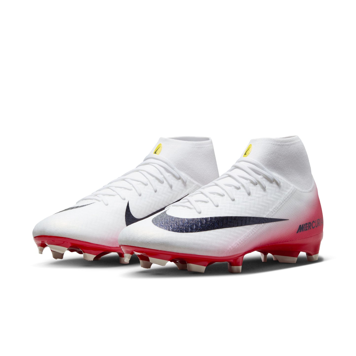Mercurial Superfly 10 Academy FG/MG LV8 White Red