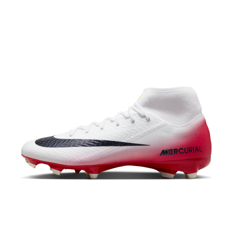 Load image into Gallery viewer, Mercurial Superfly 10 Academy FG/MG LV8 White Red
