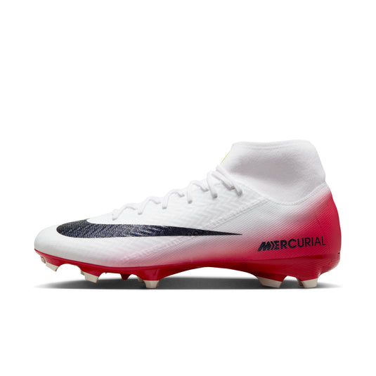 Mercurial Superfly 10 Academy FG/MG LV8 White Red