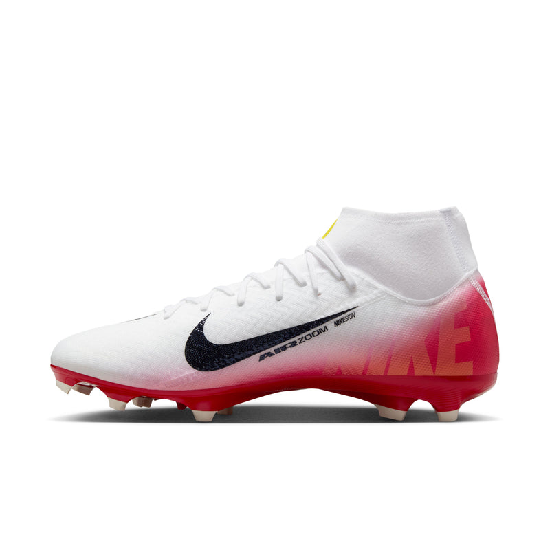 Load image into Gallery viewer, Mercurial Superfly 10 Academy FG/MG LV8 White Red
