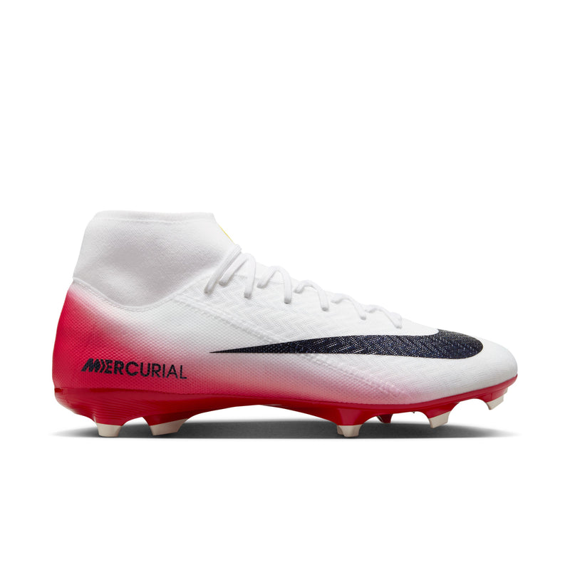 Load image into Gallery viewer, Mercurial Superfly 10 Academy FG/MG LV8 White Red
