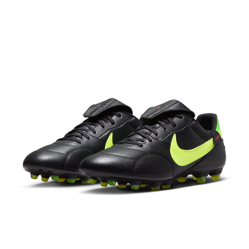 Load image into Gallery viewer, Nike Premier 3 FG Soccer Cleats Black Volt
