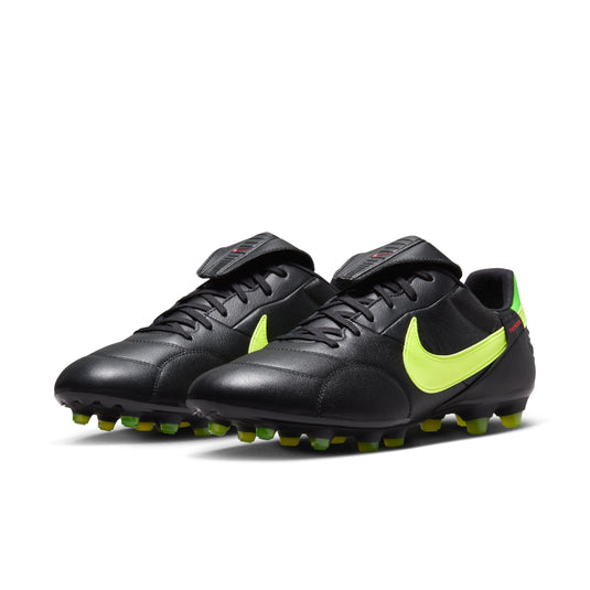 Nike Premier 3 FG Soccer Cleats Black Volt