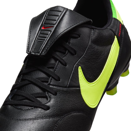 Nike Premier 3 FG Soccer Cleats Black Volt