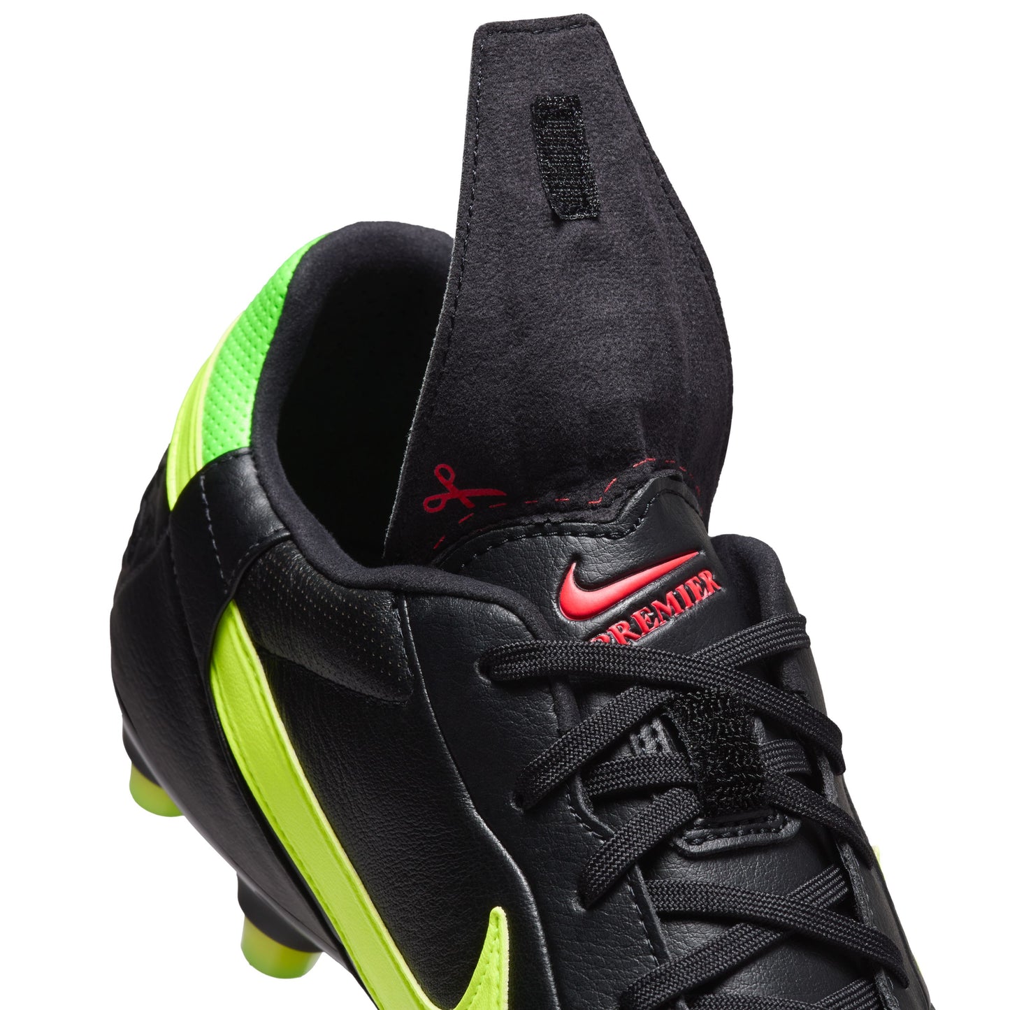Nike Premier 3 FG Soccer Cleats Black Volt