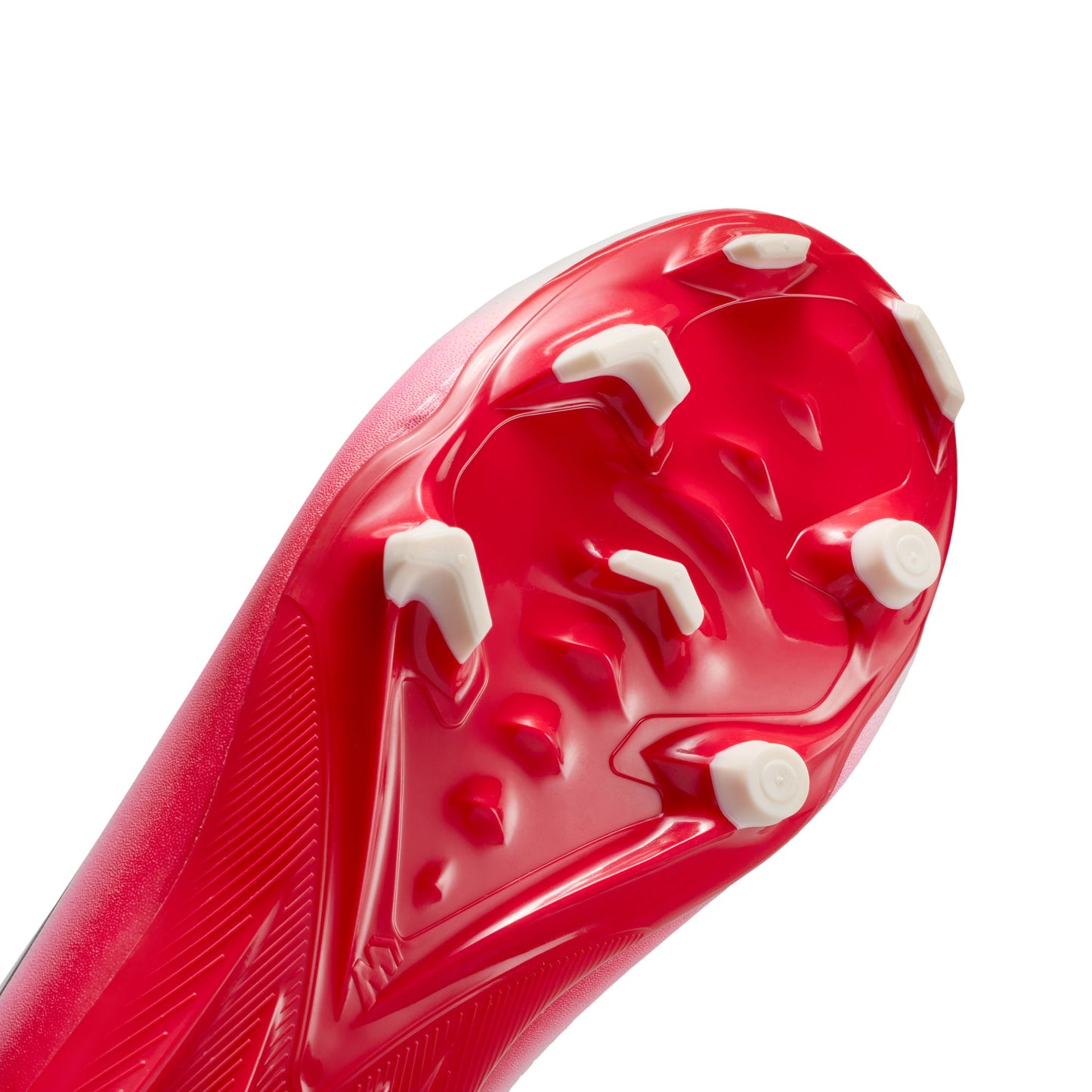 Nike Jr. Zoom Superfly 10 Academy FG/MG White Red Laceless