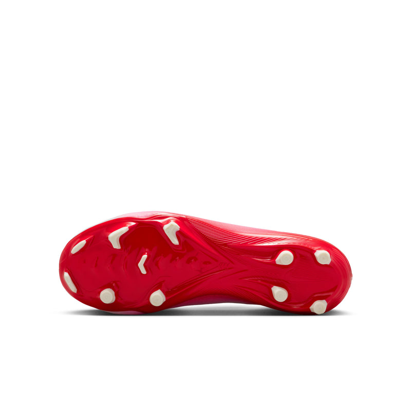 Load image into Gallery viewer, Nike Jr. Zoom Superfly 10 Academy FG/MG White Red Laceless
