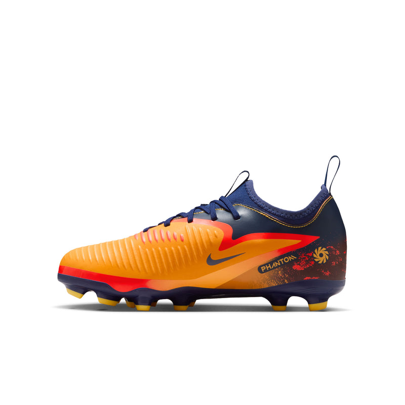 Load image into Gallery viewer, Nike Jr. Phantom 6 Low Academy FG/MG Laser Orange Erling Haaland
