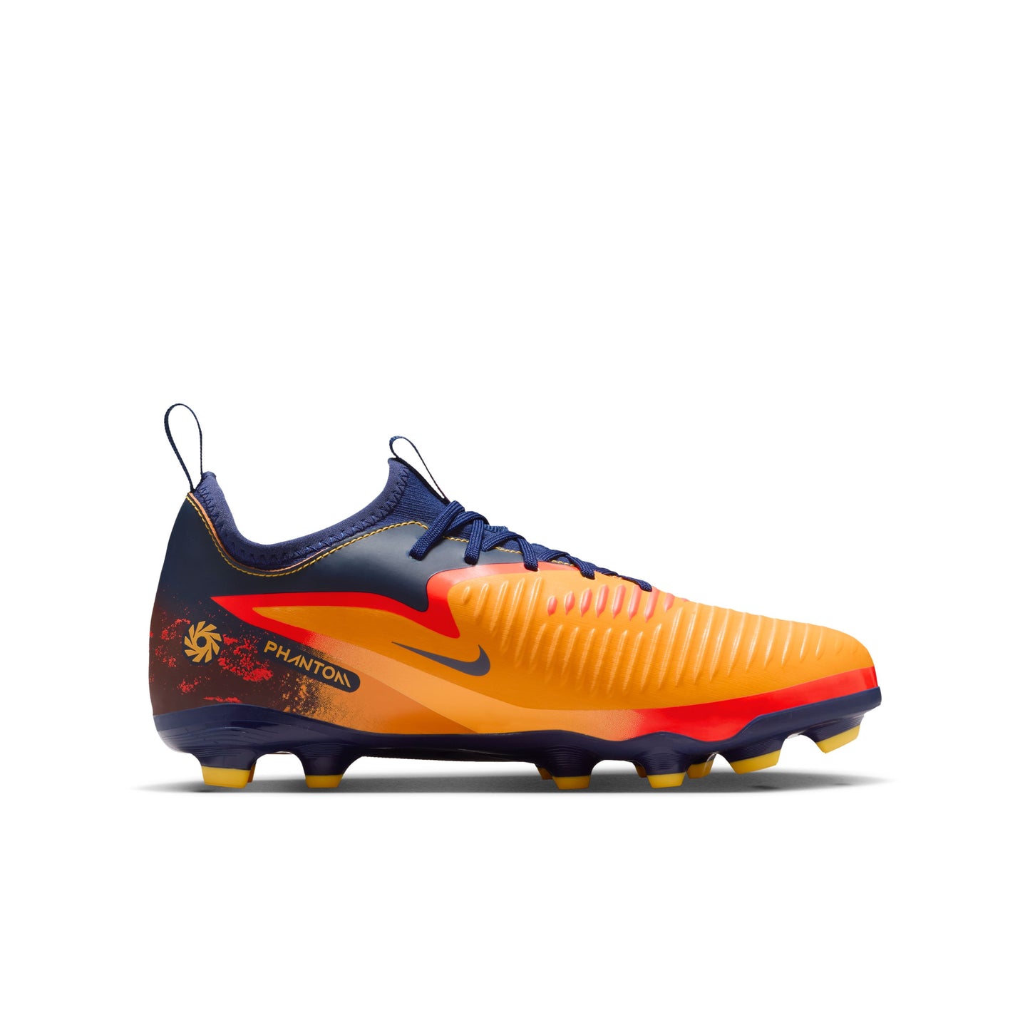 Nike Jr. Phantom 6 Low Academy FG/MG Laser Orange Erling Haaland