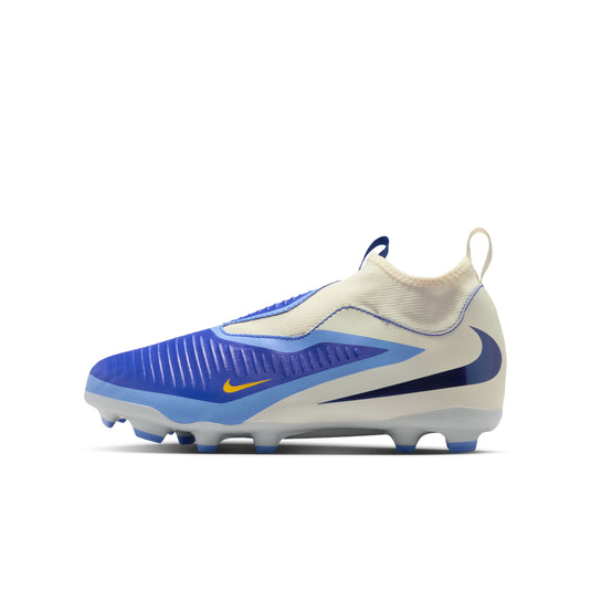 Nike Jr. Phantom 6 High Academy FG Blue White