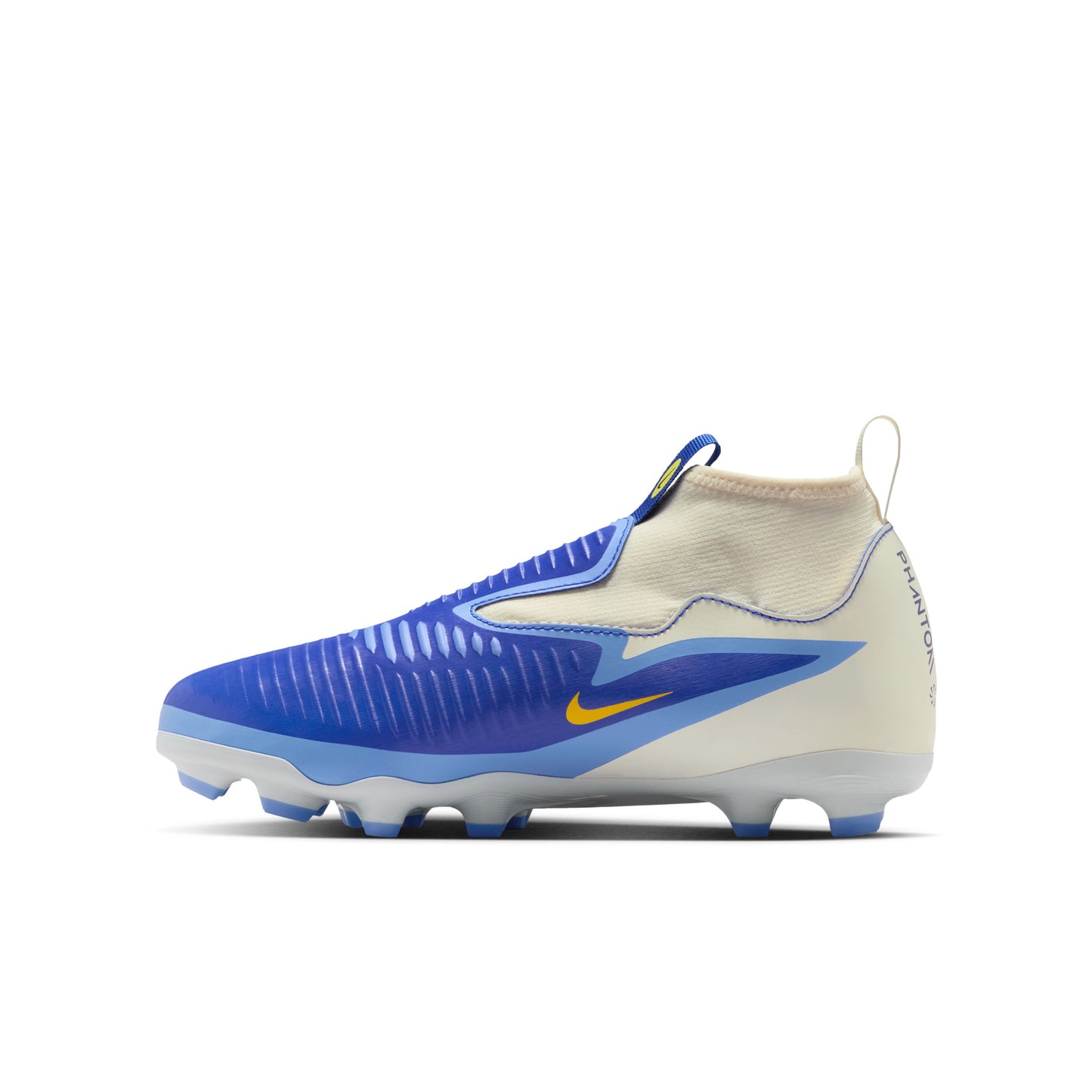 Nike Jr. Phantom 6 High Academy FG Blue White