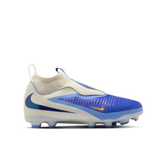 Nike Jr. Phantom 6 High Academy FG Blue White