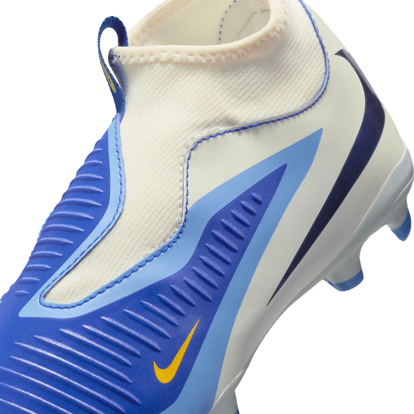 Nike Jr. Phantom 6 High Academy FG Blue White